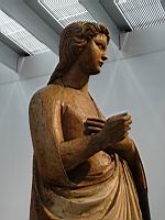 Statue, Ange (Entourage de Nino Pisano, Toscane, v 1360, Bois, polychromie)(5)